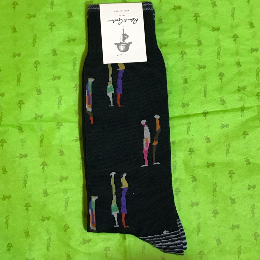 Men's Whittaker Socks In Navy By Robert Graham